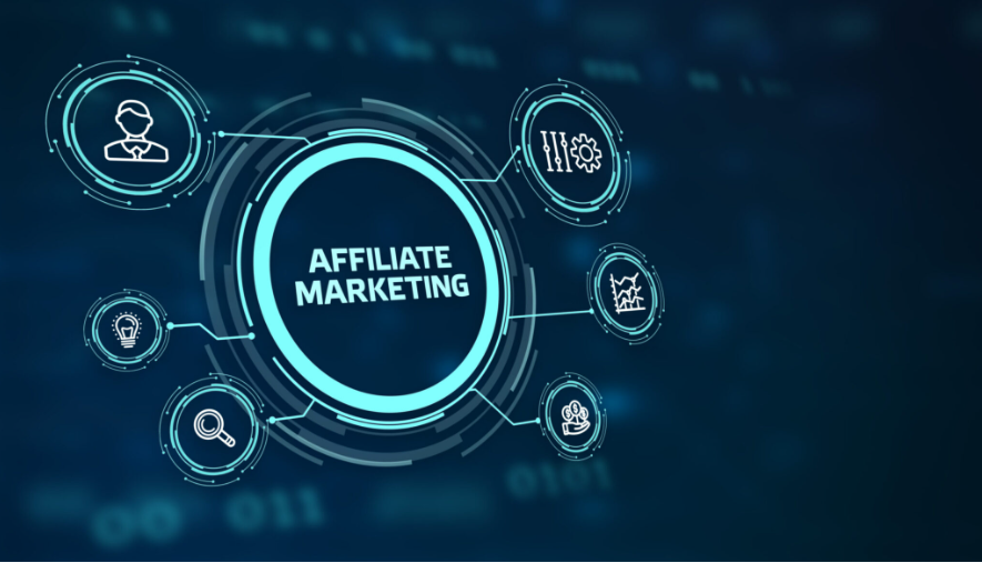 AI generated image of Affiliate marketing